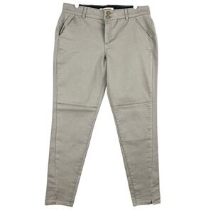 Democracy Women's Ab Technology Light Brown Pants Sz 10 Skinny Leg Stretch NWOT